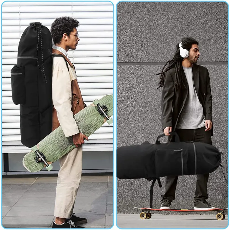 Factory Customized Large-Capacity Outdoor Sports Skateboard Storage Bag with Drawstring