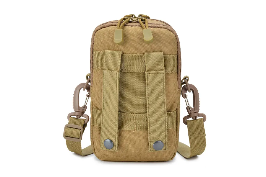 Outdoor Sports Hanging 7-Inch Belt Mountaineering Waist Bag Mobile Phone One Shoulder Tactical Crossbody Bag