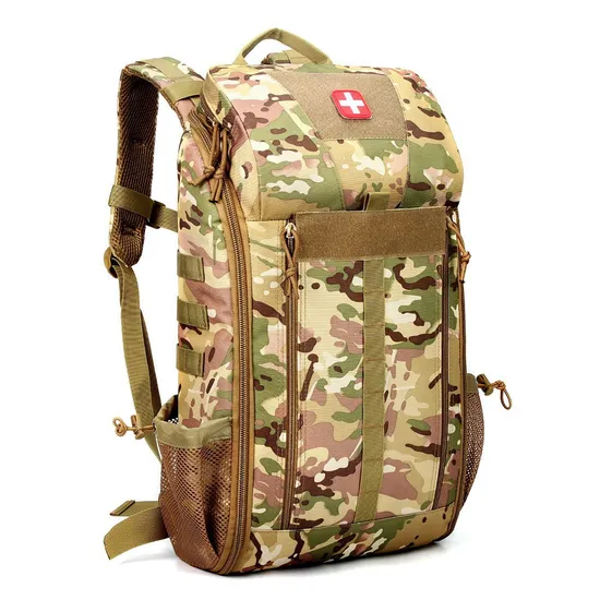 Tactical Outdoor Medical Backpack Large Capacity Camping Mountaineering Backpack