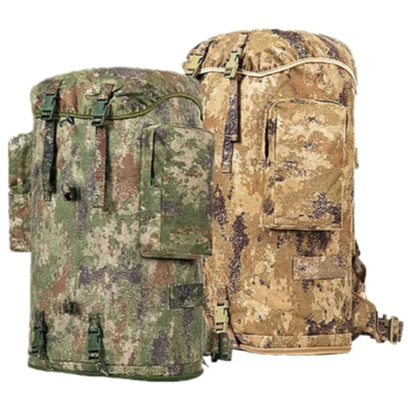 Factory Customized Camouflage Large Capacity Tactical Backpack Mountaineering Training Backpack