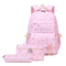 Elementary School Backpack Womens Ultra Light Childrens Backpack Pencil Case Lunch Bag Three Piece Set