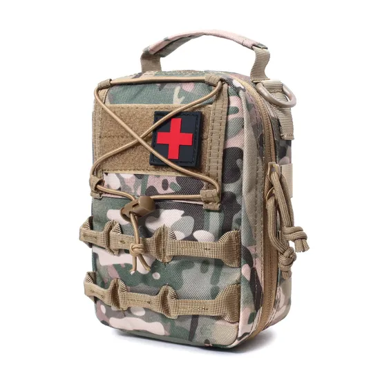 EDC Outdoor Medical Kit 1000d Tactical Molle Emergency Waist Bag