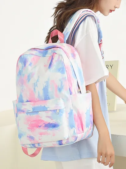 New Light Backpack for Female Students 3-Piece Set for Elementary School Backpacks