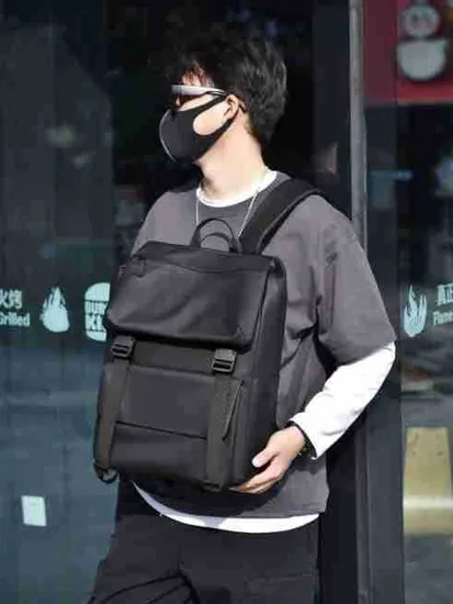 Men Lightweight Backpacks Business Large Capacity Computer Backpack