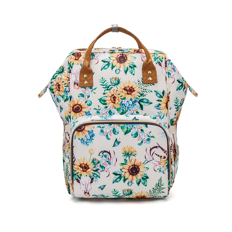 Mommy Bag Mother Baby Bag Large Capacity Backpack Multifunctional Diaper Backpack