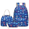 Children′s Backpack Three Piece Set for Elementary School Students Cute Lightweight Backpack