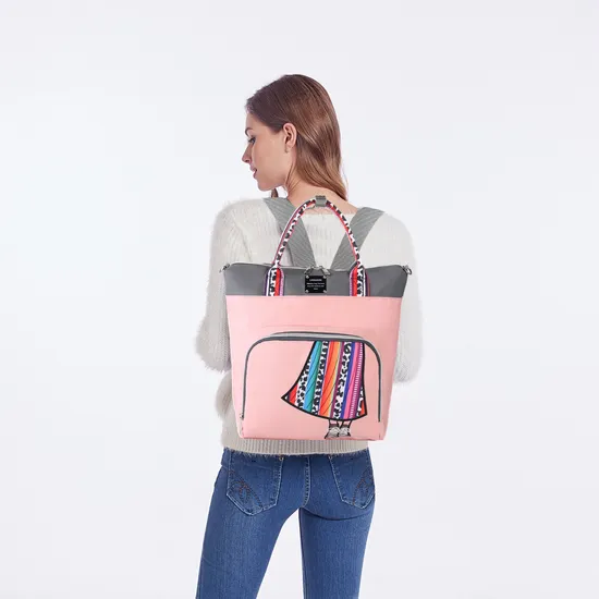 Mommy Bag Fashionable Diaper Backpack Shoulder Lightweight Crossbody Bag