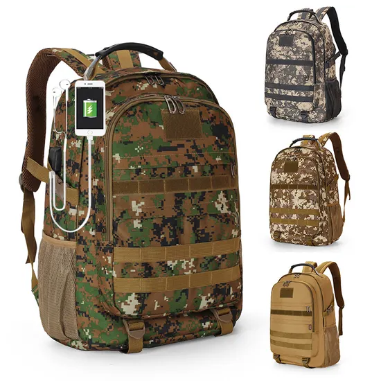 40L Large Capacity Travel Tactical Outdoor Backpack Mountaineering Sports Backpack
