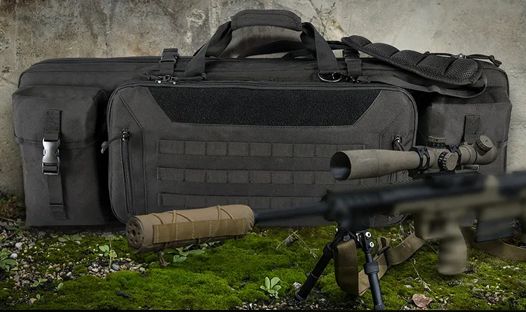Factory Customized Outdoor Camouflage Tactical Gun Bag Handbag