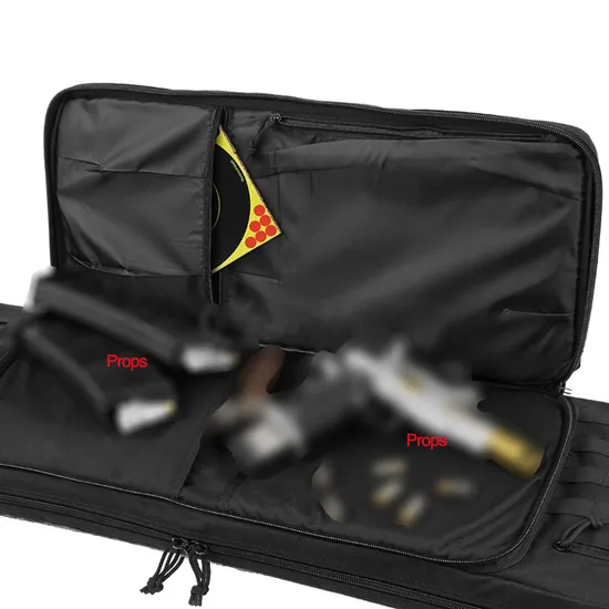 Factory Customized Sports Outdoor Tactical Gun Bag Three-Layer Fishing Gear Bag