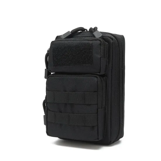Multi Functional Sports Waist Bag Tactical Cycling Camouflage Oxford Cloth Mobile Phone Bag