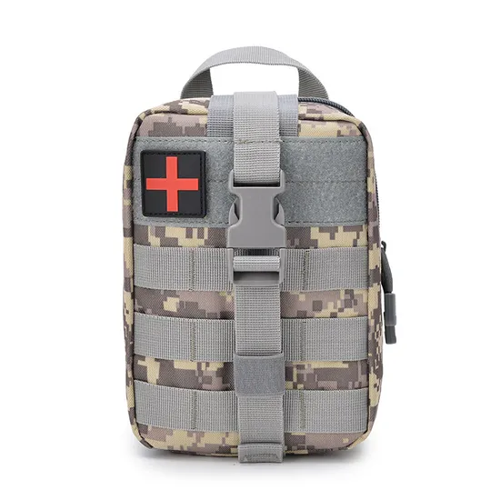 Outdoor Emergency Medical Storage Accessory Bag Portable Tactical Medical Waist Bag