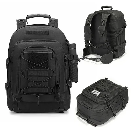 Molle Tactical Backpack 45L Large Capacity Expandable Waterproof and Durable Outdoor Sports Backpack