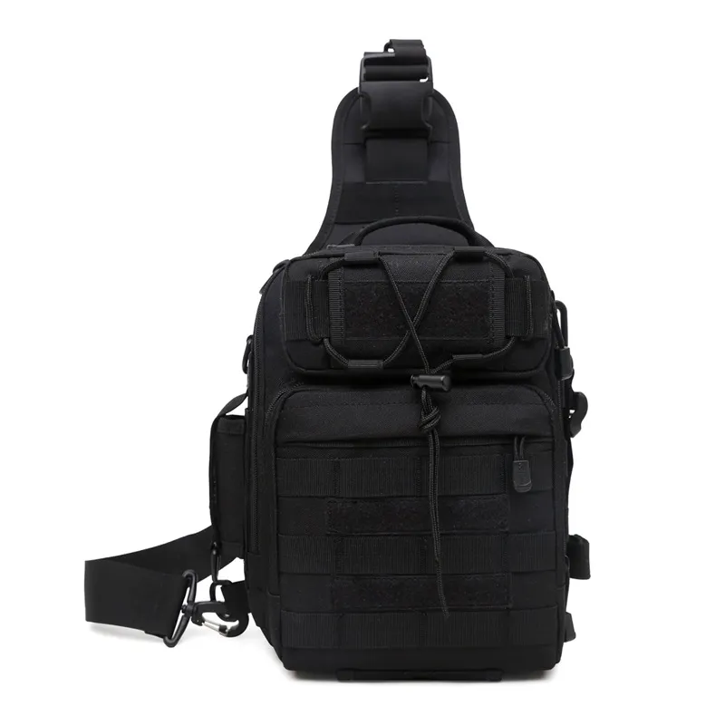 Outdoor Camouflage Shoulder Bag Cycling Chest Bag Multifunctional Cross Bag