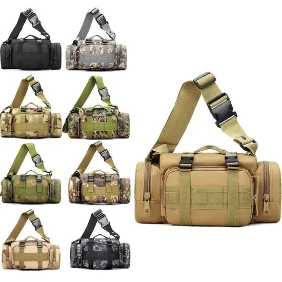 Outdoor Fishing Tool Storage Waist Bag Magic 3p Camera Bag Multi Functional Molle Tactical Bag