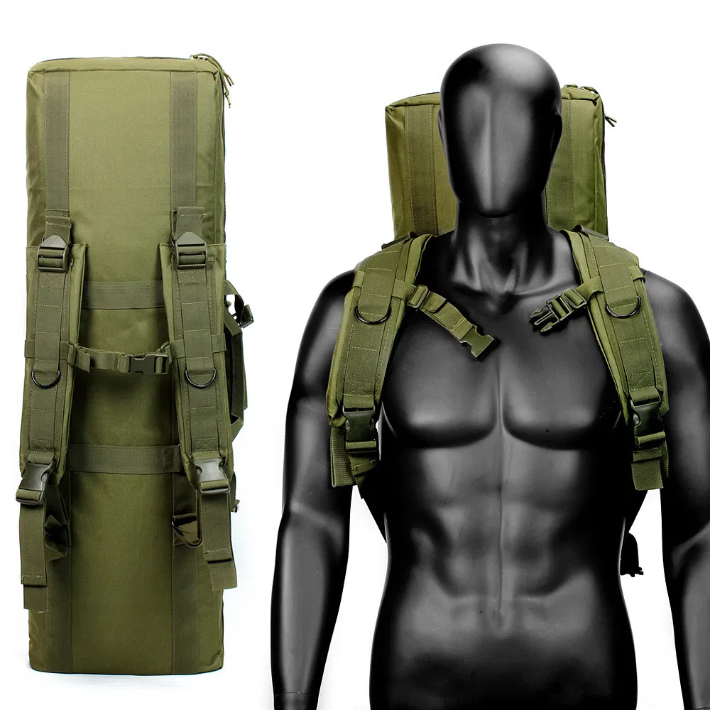 New Camouflage Outdoor Tactical Multifunctional Bag Long Gun Holster Fishing Gear Storage Bag