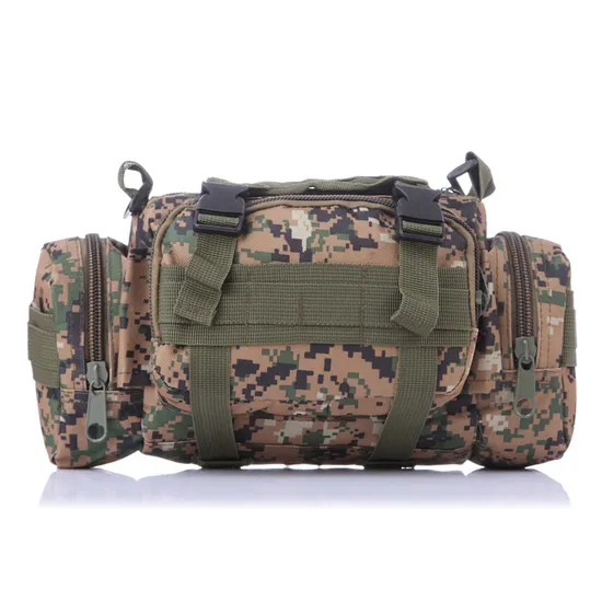 Camouflage Outdoor 3p Crossbody Waist Bag Leisure Sports Tactical Bag