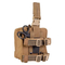 Tactical Medical Leg Bag Squad First Aid Kit Square with Leg and Waist Fixation Strap Outdoor