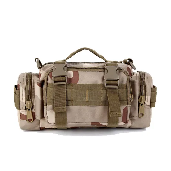 Single Shoulder Camouflage Crossbody Bag Waist Bag Handbag External Hanging Combination Bag