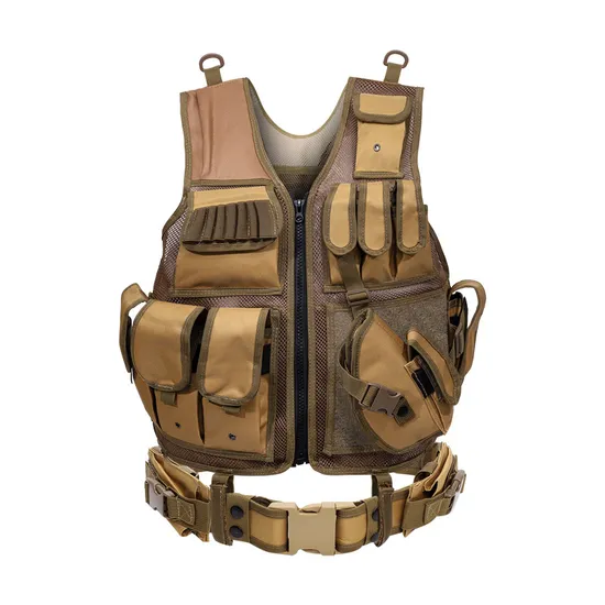 Factory Customized Vest Equipment Tactical Vest Mesh Amphibious Wilderness Exploration Multifunctional Vest