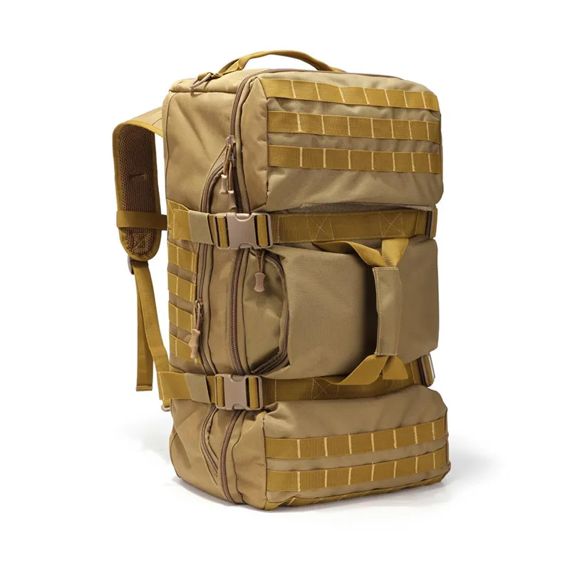 Tactical Backpack Camouflage Backpack Outdoor Travel High-Capacity Backpack Single Shoulder Crossbody Handbag