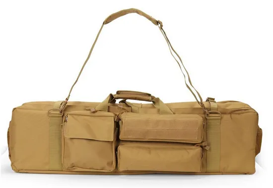 New Outdoor Tactical Load Carrying Bag M249 Large Double Layered Single Shoulder Gun Bag