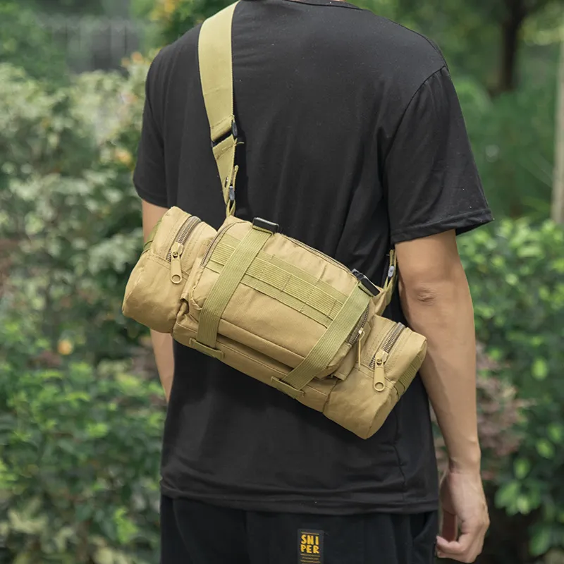 Sports Outdoor Hanging Fishing Running Bag Waist Bag