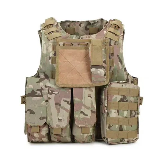 Manufacturer Supply of Camouflage Vest Comfortable Convenient Waterproof Tactical Vest