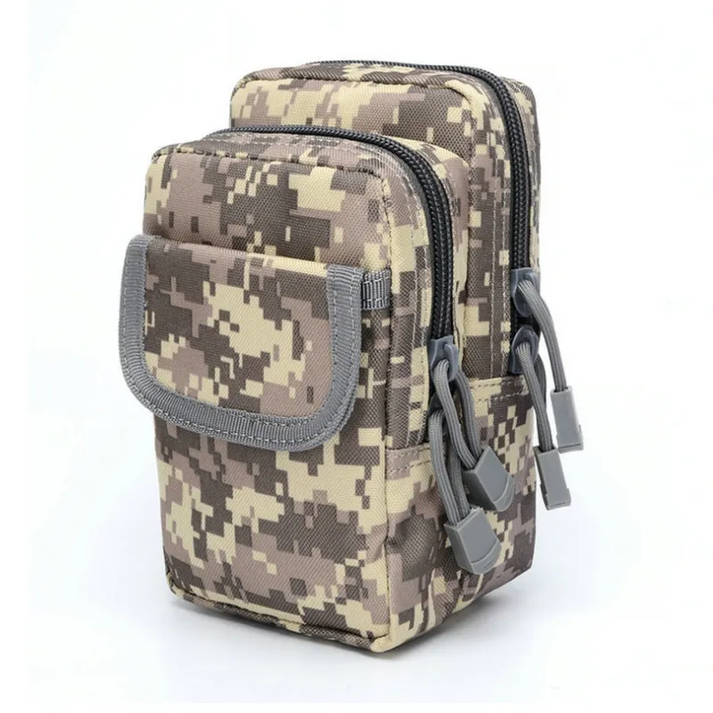 Outdoor Camouflage Mountaineering Waist Bag Travel Tactics Sports Phone Bag