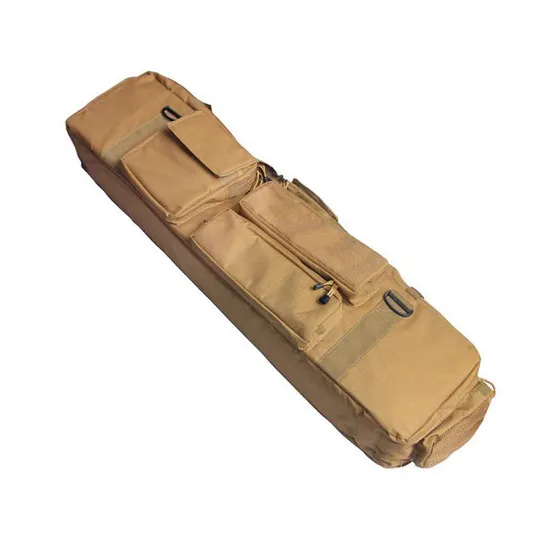 New Tactical M249 Heavy Gun Bag Outdoor Camo Loading Gun Bag Large Double Layered Single Shoulder Crossbody Fishing Bag