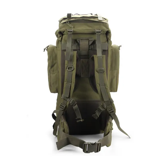New Camping Mountaineering Backpack Tactical Backpack for Men′s Outdoor Multi Functional Waterproof Camo Travel Backpack