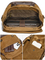 Retro Oil Wax Canvas Backpack Outdoor Waterproof Large Capacity Mountaineering Travel Multi Functional Backpack