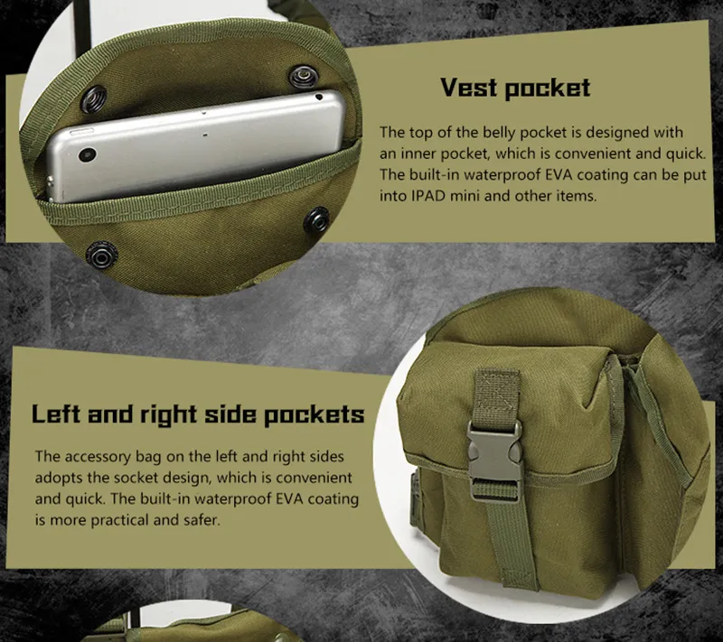 Tactical Ak 600d Oxford Cloth Vest Durable Shooting Game Expansion Equipment Outdoor Training Vest