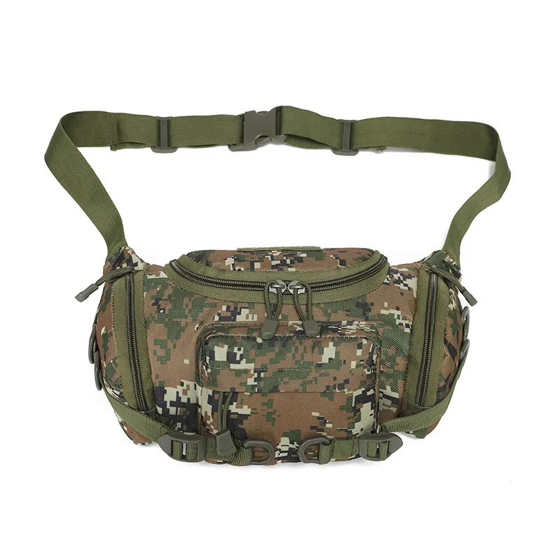 New Waist Pack Outdoor Training Camouflage Tactical Small Anti Splash Mountaineering Bag