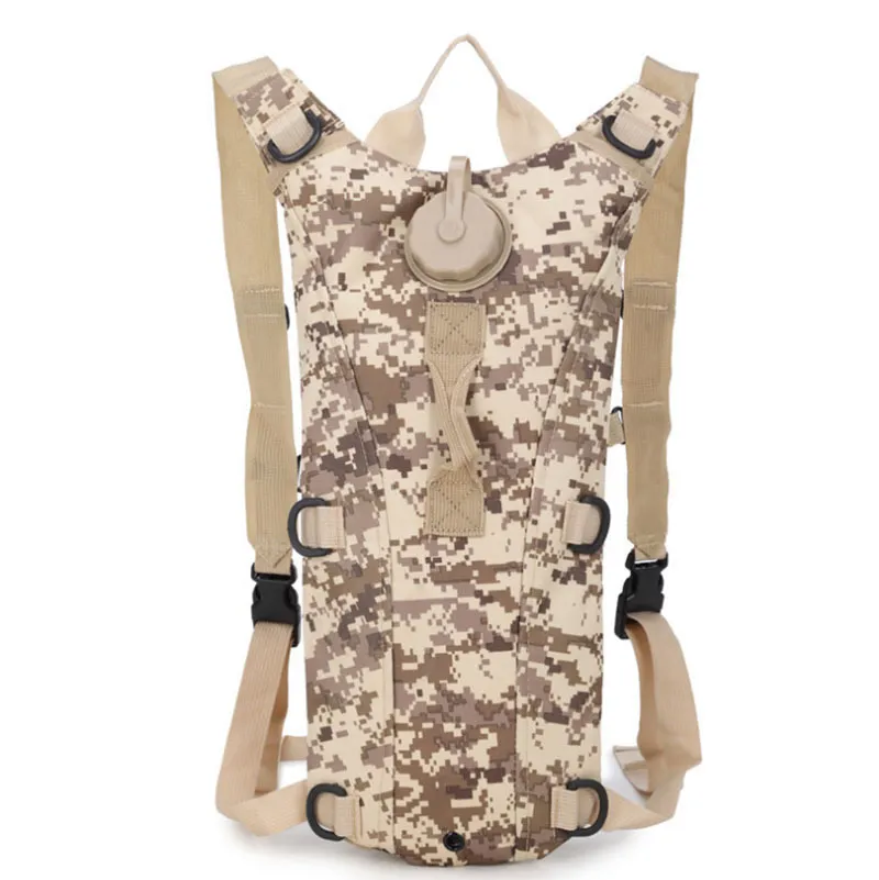 Camouflage Cycling Sports Water Bag Outdoor Backpack 3L Water Bag Backpack
