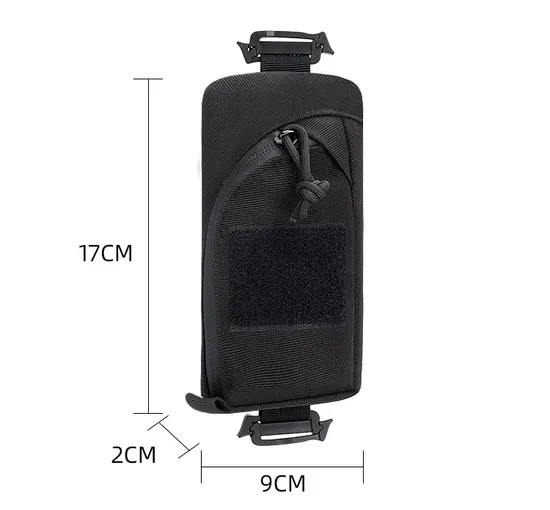 Tactical Portable Outdoor Mountaineering and Hiking Mobile Phone Bag EDC Accessory Kit Shoulder Strap Hanging Bag