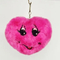 Manufacture Customized Wholesale Keychain Pompom Keychain Heart Shape Keychain Fur POM Poms