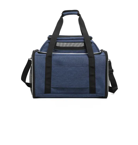 Airline Approved Foldable Cat Dog Carrier Wheels Bag Fully Detachable Pet Trolley Cat Bagpack with Removable Wheels