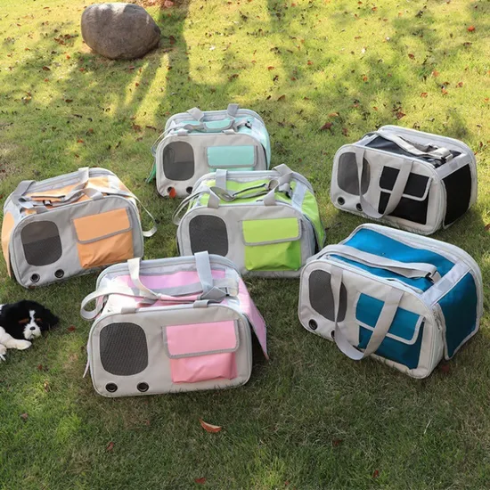 Travel Portable Durable Comfortable Pet Carrier Breathable Messenger Small Pet Shoulder Bag for Dogs and Cats