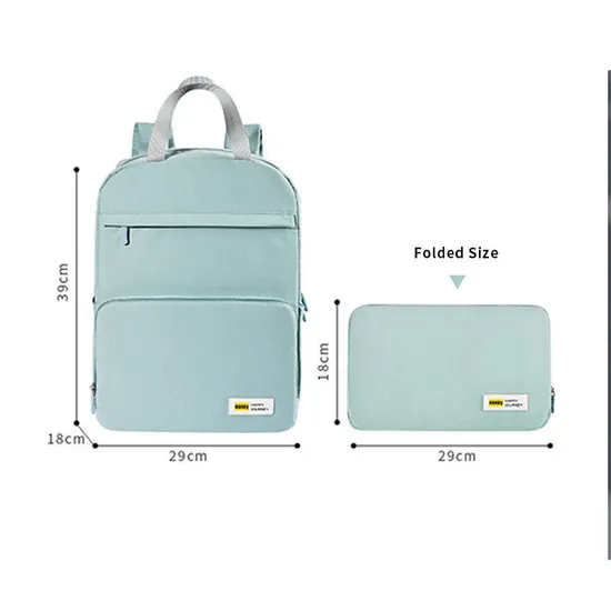 Light Leisure Large Capacity Foldable Travel Bag Backpack