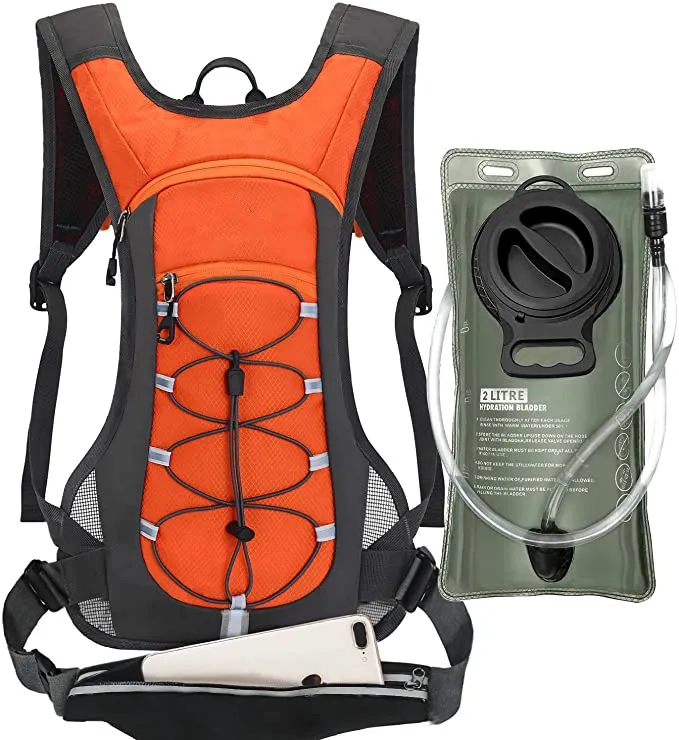 Factory Custom Lightweight Design Hydration Backpack with Water Bladder Bag