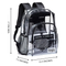Custom School Outdoor Waterproof Clear Transparent PVC Backpack Clear Backpack