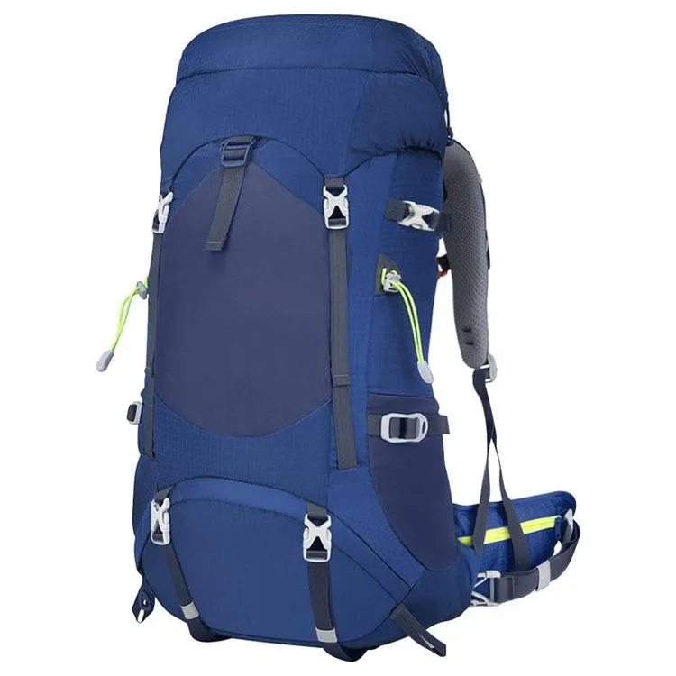 Factory Custom Multifunctional Sport Backpack 60L Outdoor Travel Climbing Hiking Backpack