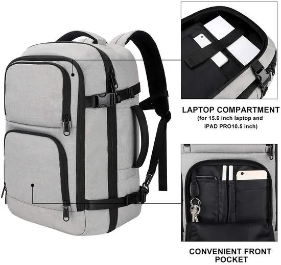 Custom New Arrival Business Anti-Thief Bag Flight Approved Travel Laptop Backpack