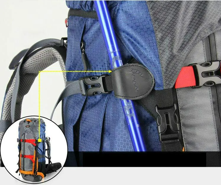 Factory Custom Outdoor Sports Waterproof Mountaineering Backpack Camping Hiking Backpack