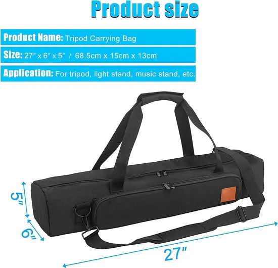 Thickened Camera Tripod Bag SLR Photography Equipment Light Rack Bag Slide Rail Fishing Live Streaming Tripod Bag