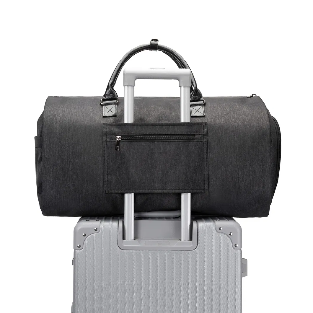 Business Detachable Pull Rod Travel Bag Large Capacity Clothing Storage Bag Folding Suit Bag
