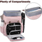 Customized New Fashionable Girl Pink Travel Camera Backpack Short-Term Travel Luggage Computer Storage Backpack