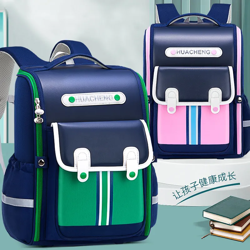 2024 New Fashion Star Dream Cartoon Primary School Students 3-6 Grades Backbone Protection Load Reduction Backpack