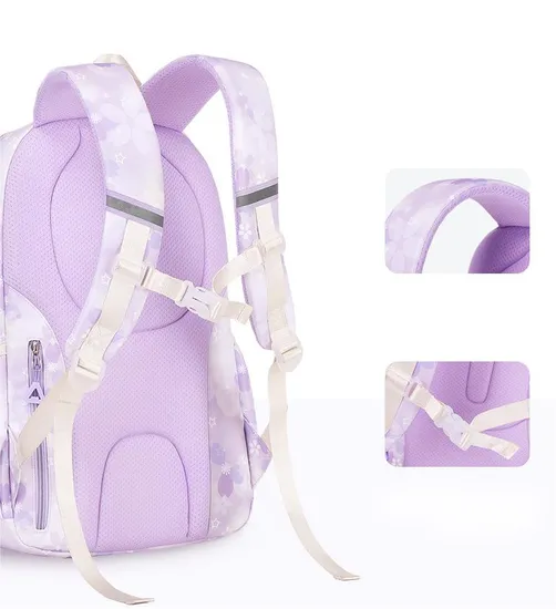 2024 New Children′s Cute Elementary School Backpack with Large Capacity for Girls